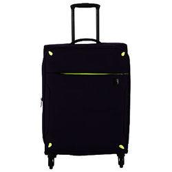 Qubed Newpoint 4-Wheel Medium Suitcase 65cm Aubergine